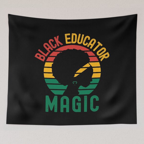 Item preview, Black Educator Magic - Black Girl Magic, Black Female Professor, Melanin, Black Educator, African American Professor, African American Educator designed and sold by jadedscientist.
