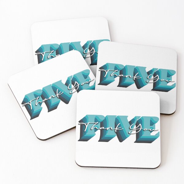 Item preview, Thank You, Five designed and sold by swilmer.