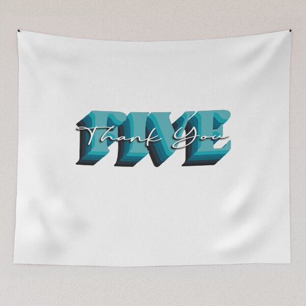 Item preview, Thank You, Five designed and sold by swilmer.
