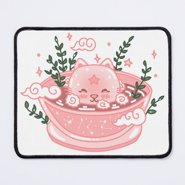 Item preview, Kawaii ramen kitten designed and sold by mattspace.