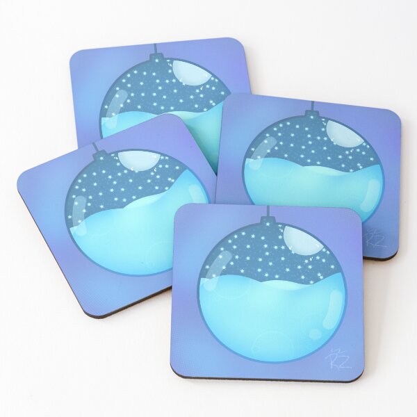 Item preview, Night Ocean Ornament designed and sold by RyazureeArt.