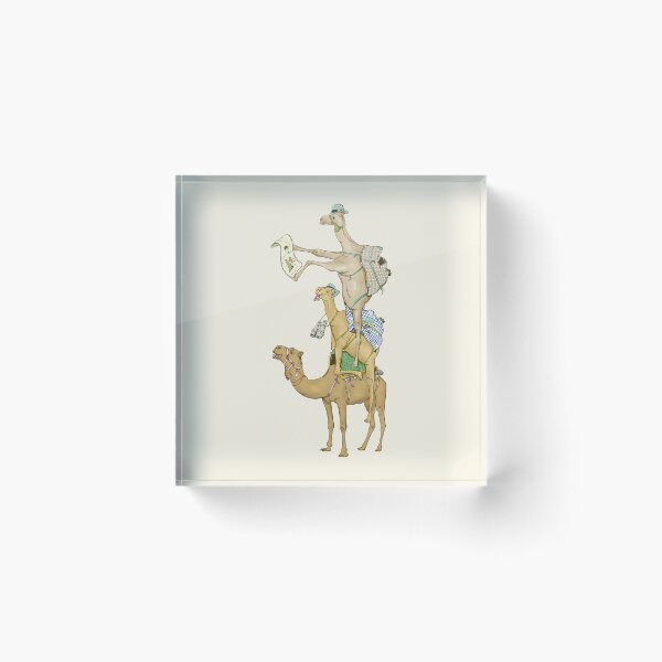 Item preview, Camels Lost in Desert designed and sold by piedaydesigns.