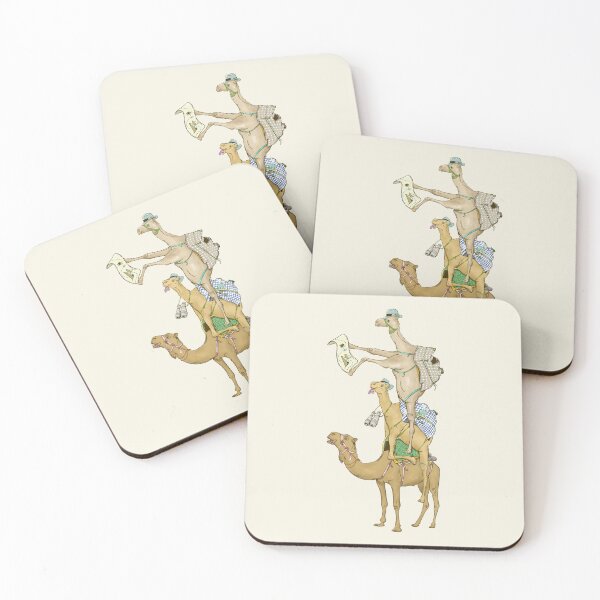 Item preview, Camels Lost in Desert designed and sold by piedaydesigns.