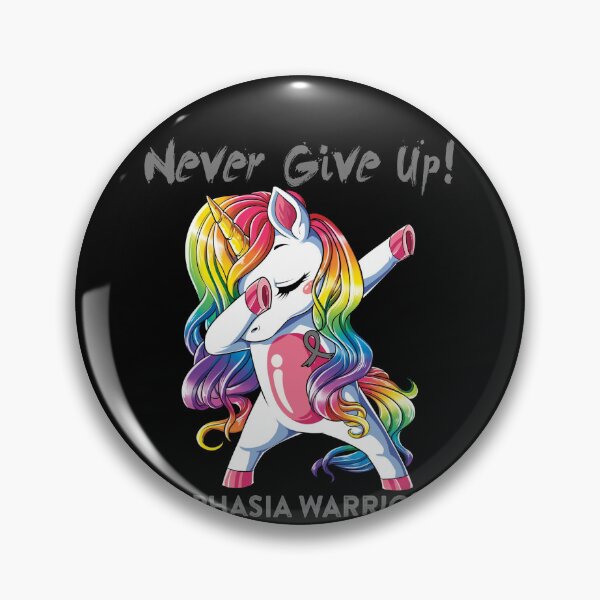 Item preview, Aphasia Warrior - Never Give Up! - Support Aphasia Warrior Gifts designed and sold by whlrcheryl.