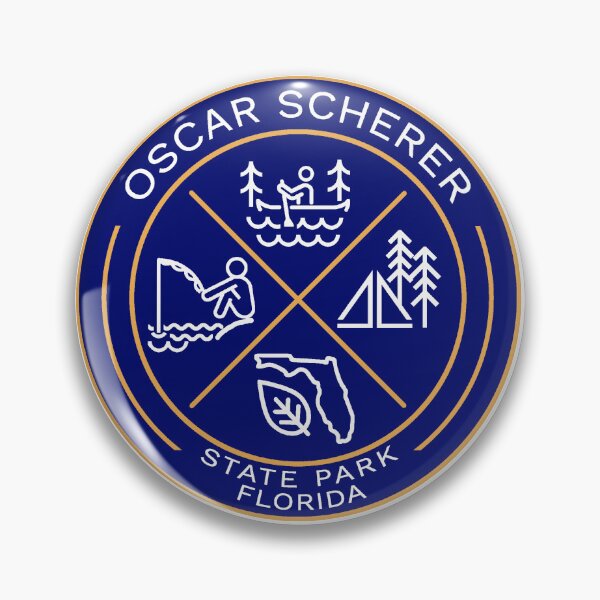 Item preview, Oscar Scherer State Park Heraldic Logo designed and sold by VanyaKar.