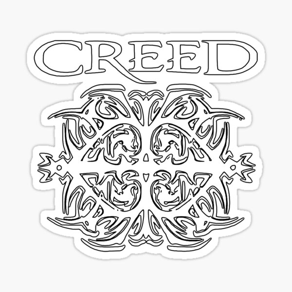 Best Seller Creed Band Logo Sticker For Sale By Lbrockest3v Redbubble