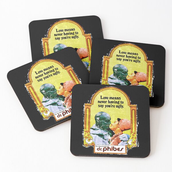 Item preview, My Favorite People Dark Red Abominable Dr. Phibes Love Music Vintage designed and sold by LyTon.