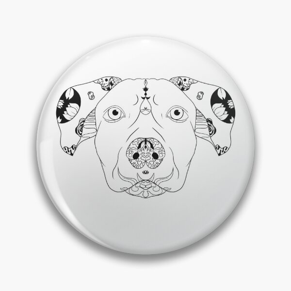 Item preview, Pitbul lineart designed and sold by Fotogramas.