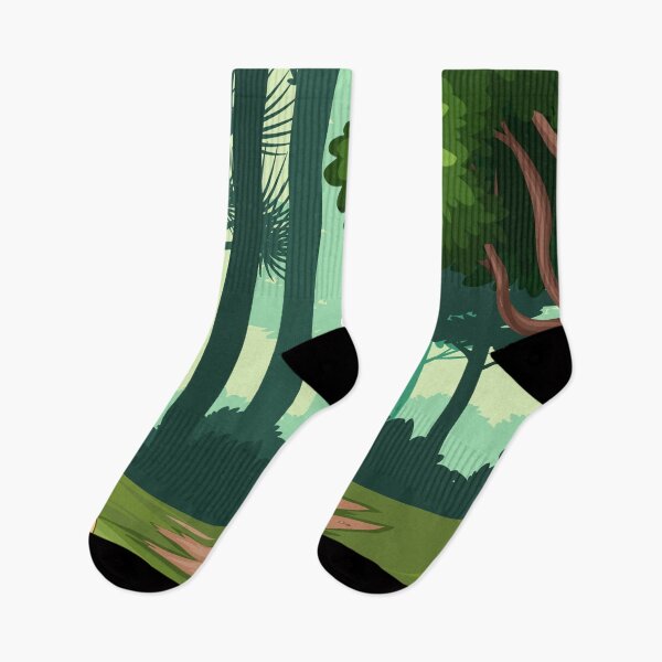 Item preview, naturaleza bosque paisaje ilustración designed and sold by TheCatmeow2000.