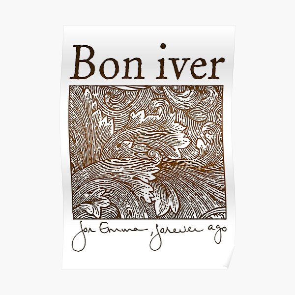 Bon Iver - For Emma Poster