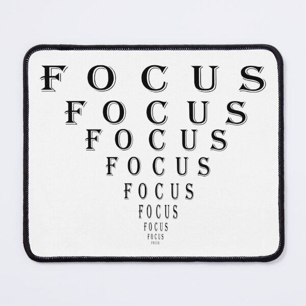 Item preview, Focus Motivation Eye Chart designed and sold by Deborah Camp.