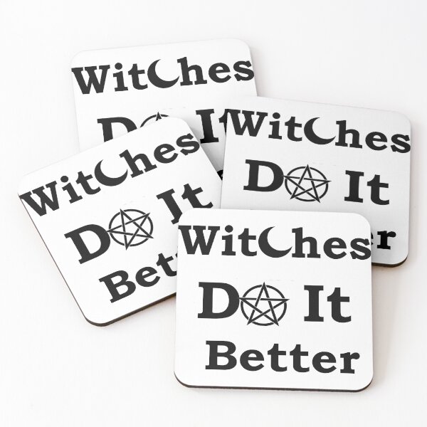 Item preview, Witches Do It Better t shirt White designed and sold by JOHNACCO.