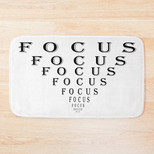 Item preview, Focus Motivation Eye Chart designed and sold by Deborah Camp.