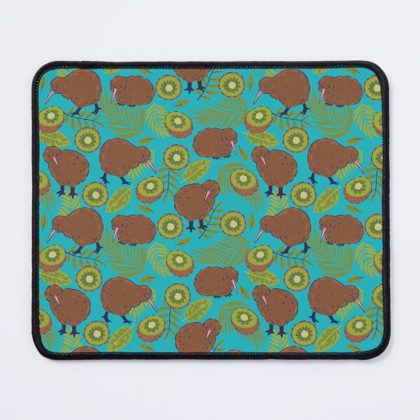 Item preview,  pattern with kiwi birds, kiwi fruits designed and sold by burbura.