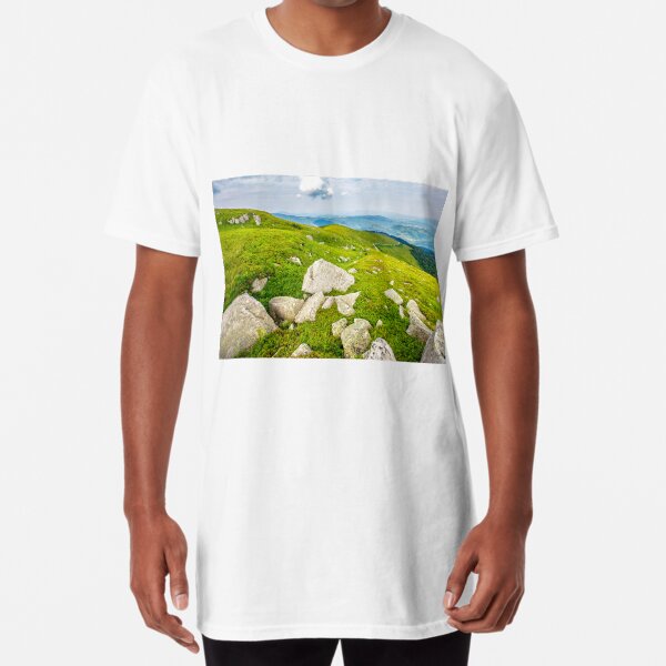 boulders on the hillside Long T-Shirt