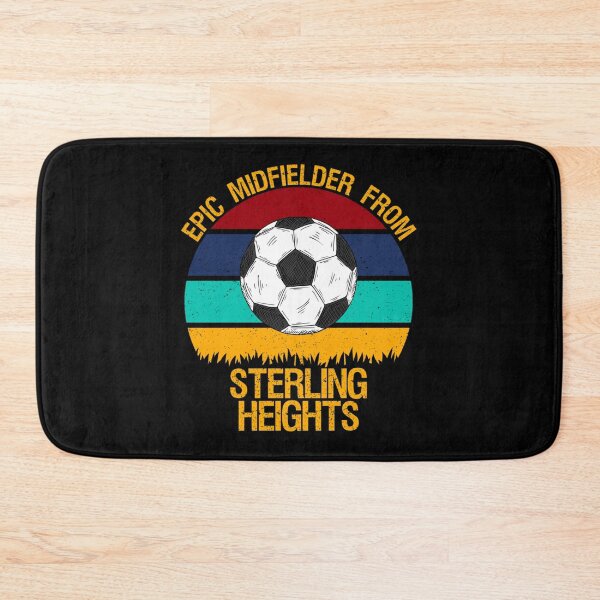 Item preview, Epic Midfielder From Sterling Heights Vintage Soccer Classic T-Shirt designed and sold by debbieeileenrzp.