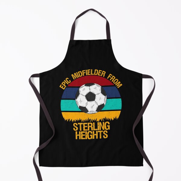 Item preview, Epic Midfielder From Sterling Heights Vintage Soccer Classic T-Shirt designed and sold by debbieeileenrzp.