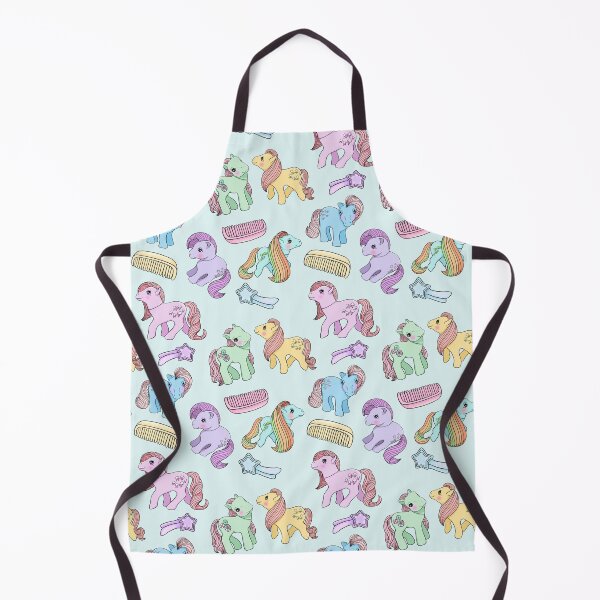 Item preview, Vintage My Little Pony Seamless Pattern - Nostalgic Toys designed and sold by FreyaDraws.