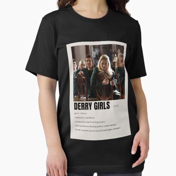 Vista previa del artículo con la obra «Hombres Mujeres Hermosa modelo Derry Girls Fans divertidos», diseñado y vendido por LuuPhan.