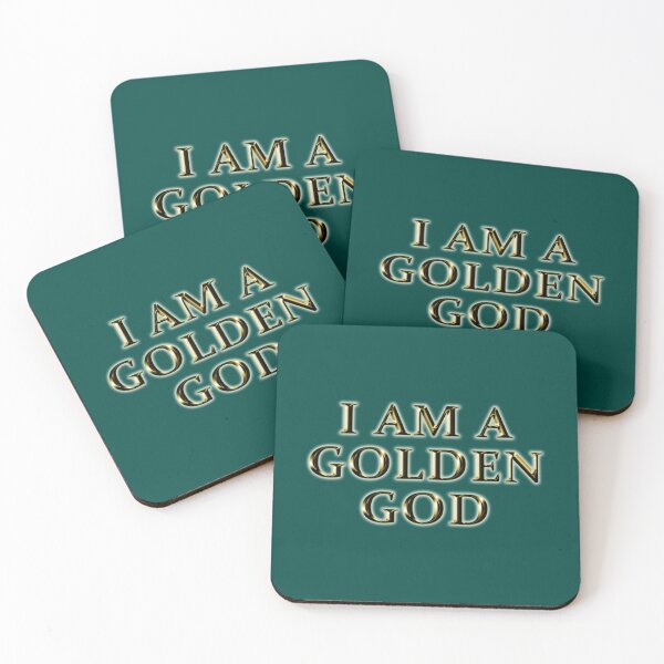 Item preview, I AM A GOLDEN GOD   designed and sold by KiaGonza3.