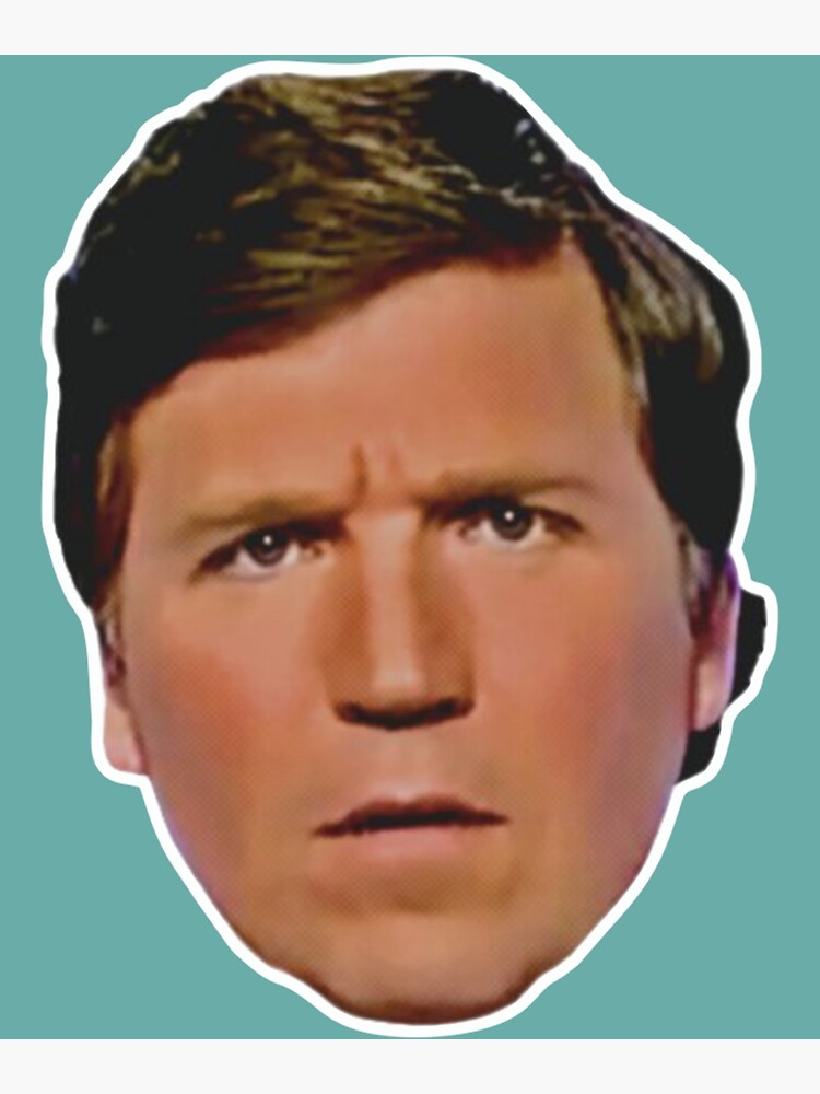 &ldquo;Tucker Carlson&rdquo; Poster for Sale by AlexandreHoeger | Redbubble