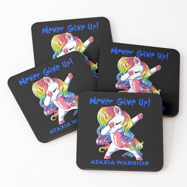 Item preview, Ataxia Warrior - Never Give Up! - Support Ataxia Warrior Gifts designed and sold by whlrcheryl.