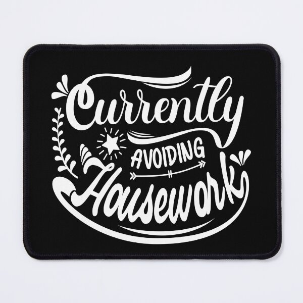 Item preview, Currently Avoiding Housework Funny designed and sold by Comfy Creations.