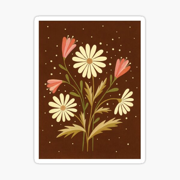 Summer flowers Sticker
