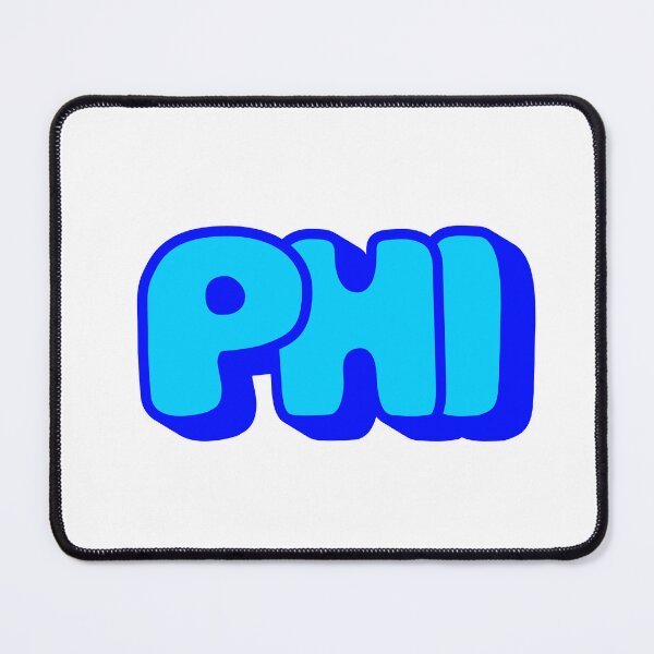 Item preview, phi (blue bubble) designed and sold by HOT GIRL SHOP by char.