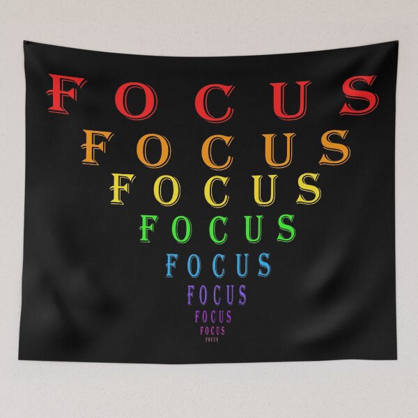 Item preview, Rainbow Focus Motivation Eye Chart designed and sold by Deborah Camp.