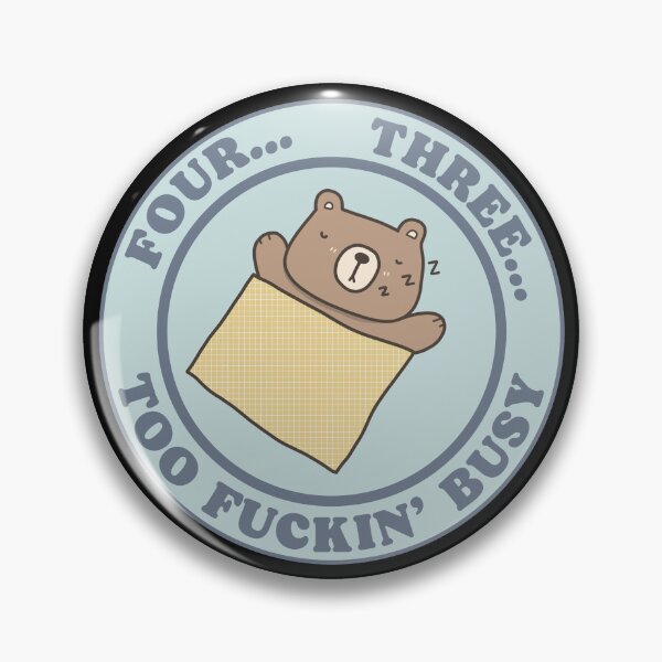 Item preview, Too F*****n’ Busy Taking A Nap designed and sold by baldbird.