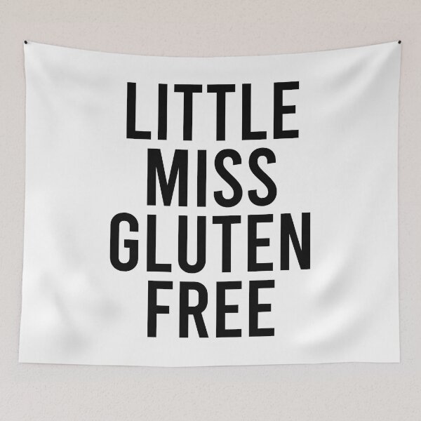 Item preview, Little Miss Gluten Free - Black designed and sold by Jillian Henriques.