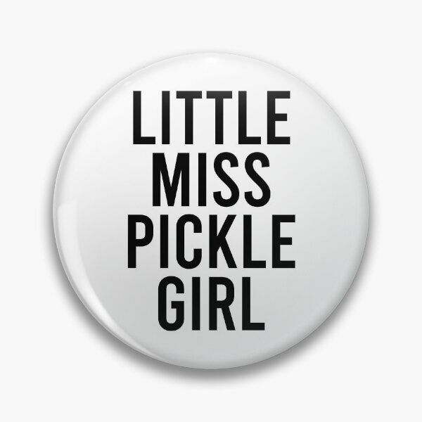 Item preview, Little Miss Pickle Girl - Black designed and sold by Jillian Henriques.