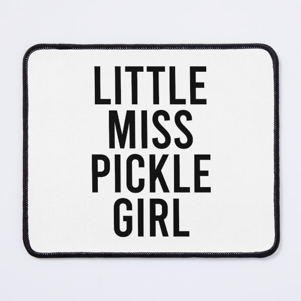 Item preview, Little Miss Pickle Girl - Black designed and sold by Jillian Henriques.