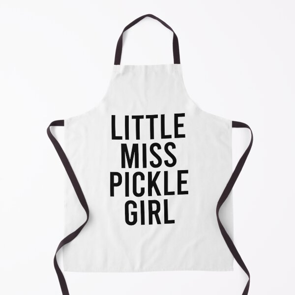 Item preview, Little Miss Pickle Girl - Black designed and sold by Jillian Henriques.
