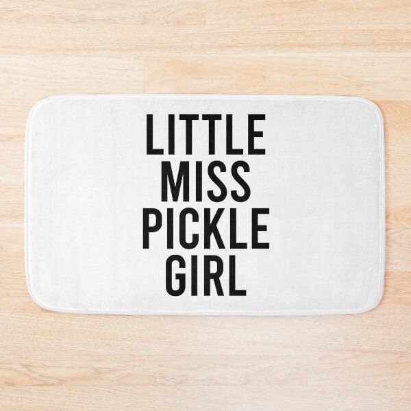 Item preview, Little Miss Pickle Girl - Black designed and sold by Jillian Henriques.