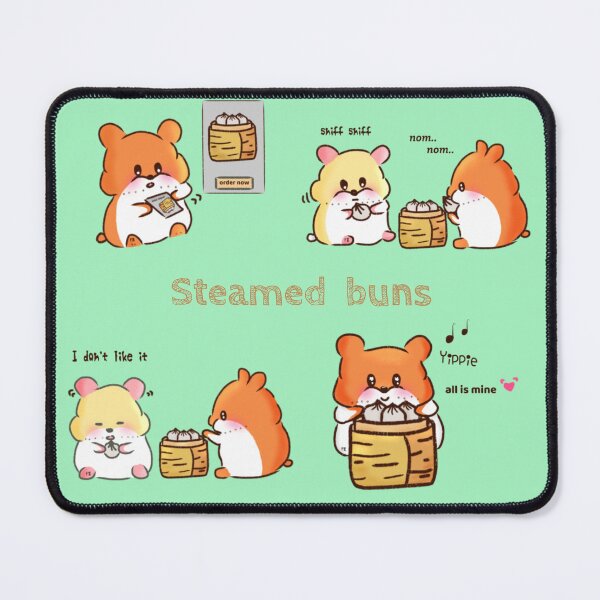 Item preview, Hamster | Hamster Lover - Steamed buns v1 designed and sold by FennyWijayaMomo.