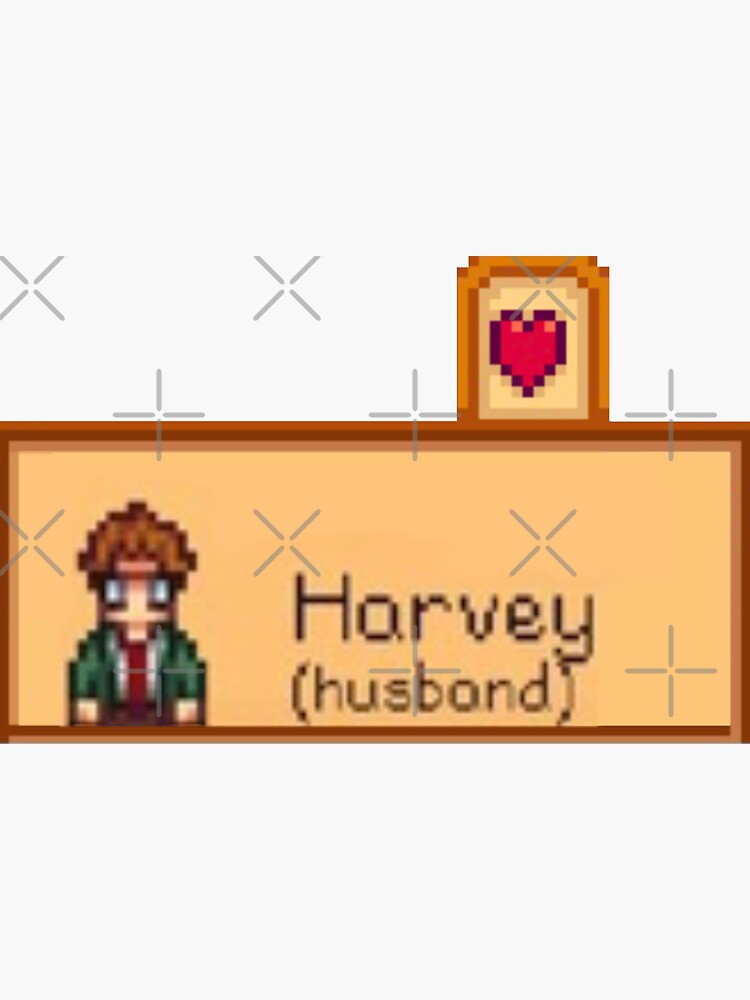 stardew-valley-social-tab-harvey-husband-sticker-for-sale-by