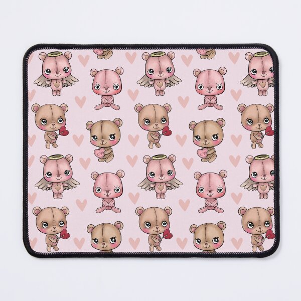 Item preview, Rustic Valentines Day Bears designed and sold by FreyaDraws.