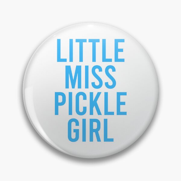 Item preview, Little Miss Pickle Girl - Blue designed and sold by Jillian Henriques.