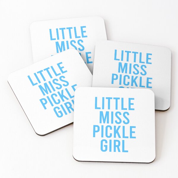 Item preview, Little Miss Pickle Girl - Blue designed and sold by Jillian Henriques.