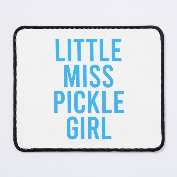 Item preview, Little Miss Pickle Girl - Blue designed and sold by Jillian Henriques.