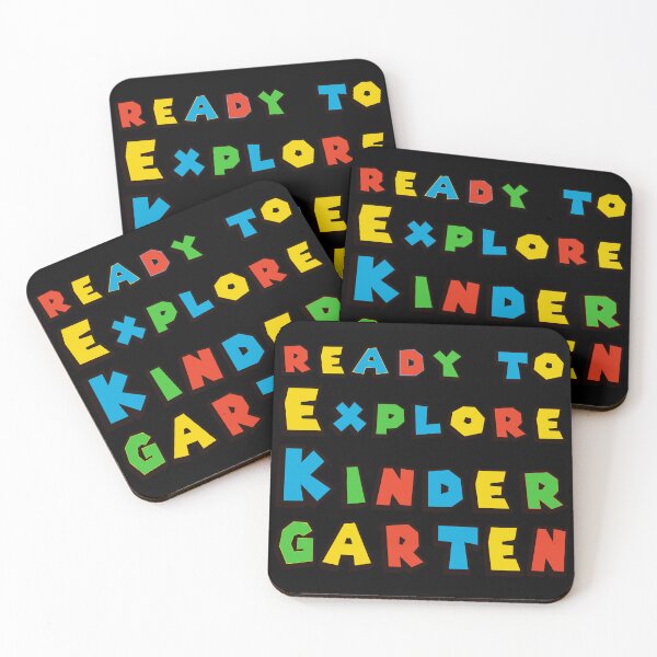 Item preview, Ready To Explore Kindergarten Colored Text Classic T-Shirt designed and sold by AstralRadiance.