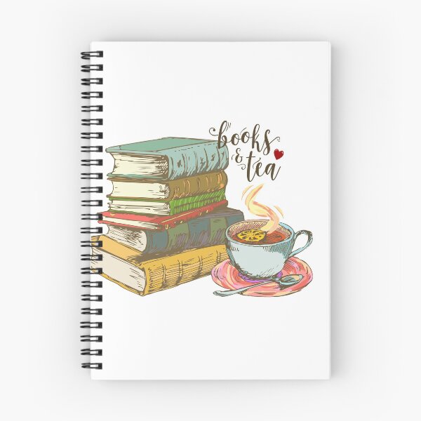Item preview, Books and tea designed and sold by DuzeKubki.