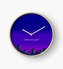 Vaporwave Uhr