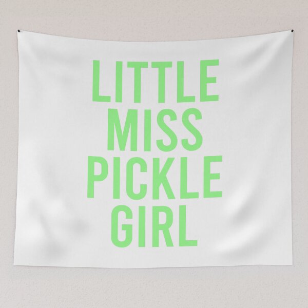Item preview, Little Miss Pickle Girl - Green designed and sold by Jillian Henriques.
