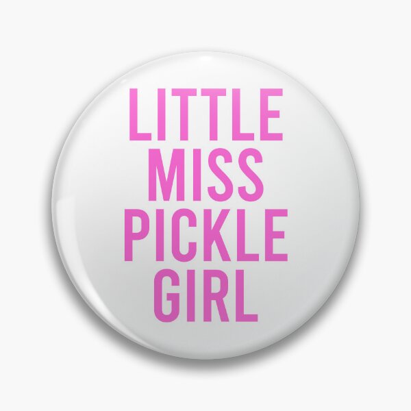 Item preview, Little Miss Pickle Girl - Pink designed and sold by Jillian Henriques.