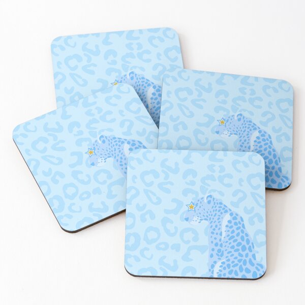Item preview, Preppy School Supplies, Preppy, Blue, Leopard, Leopard Print, Preppy Aesthetic designed and sold by Inspired Life Creative.
