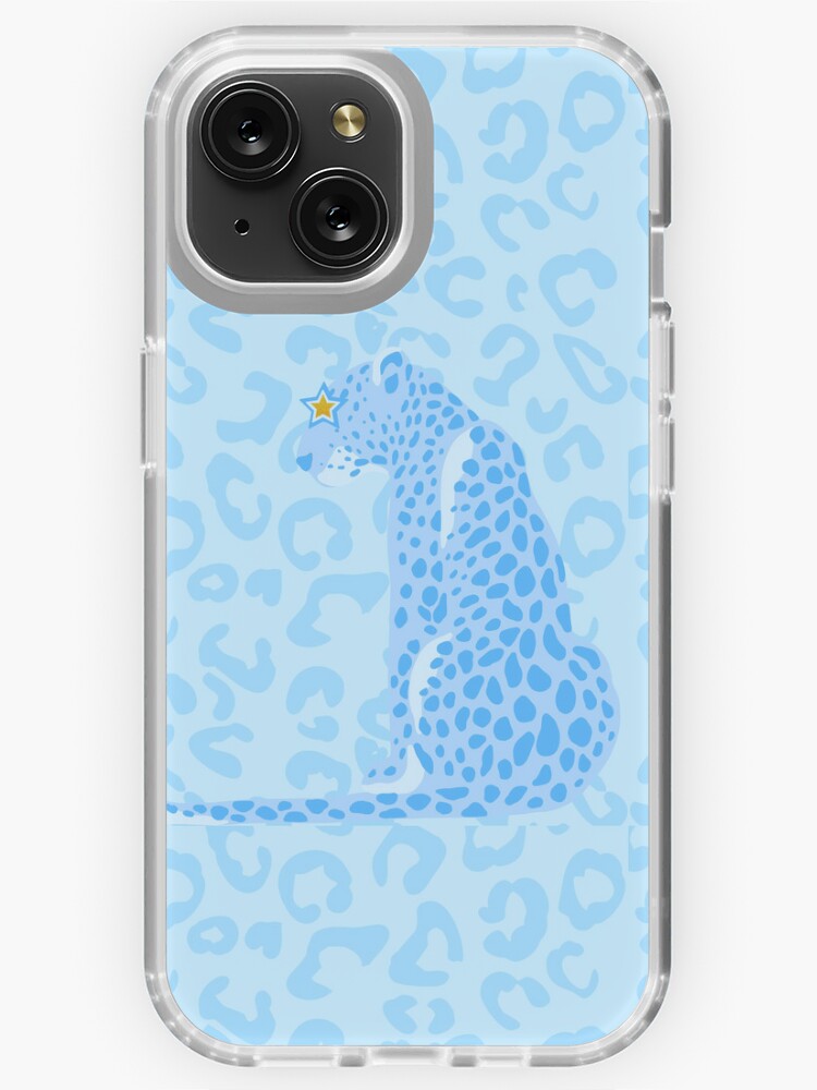 Preppy School Supplies, Preppy, Blue, Leopard, Leopard Print, Preppy  Aesthetic iPhone Case for Sale by 1StickerShop