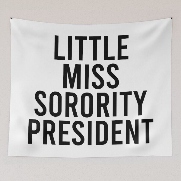 Item preview, Little Miss Sorority President - Black designed and sold by Jillian Henriques.